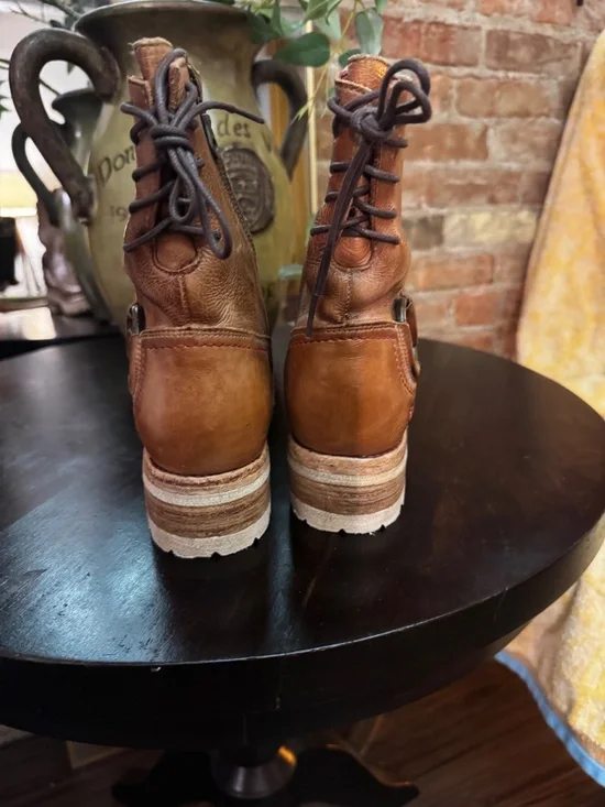 BEDSTU Donna Bootie in Tan Rustic Size 8 - Picture 2 of 5